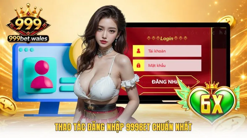 Thao tác đăng nhập 999Bet chuẩn nhất